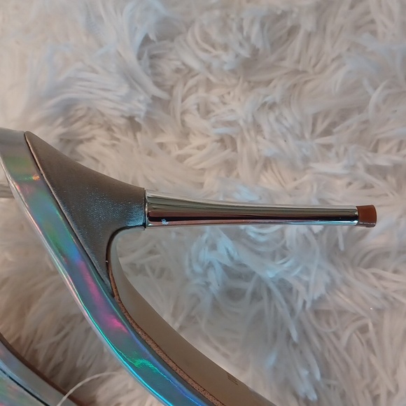 GUESS Mably Rhinestone Stiletto Dress Sandals Mules Sexy High Heels NEW SZ 10M - Picture 14 of 16